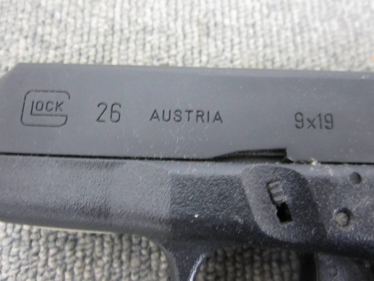2ゆR 東京マルイ GLOCK26 BPD199 AUSTRIA 9×19 ガスガン TOKYO MARUI