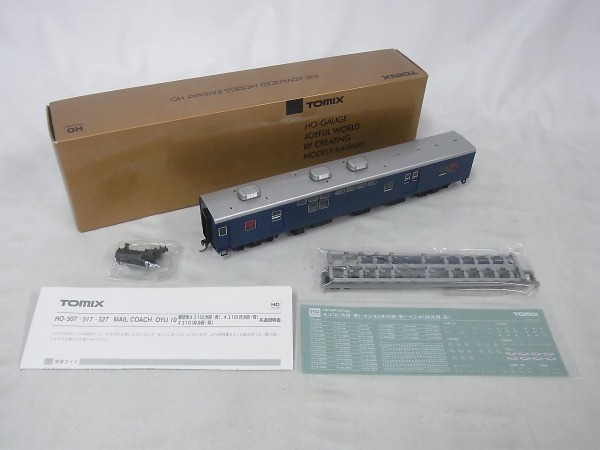 TOMIX HO-507 オユ10 冷房・青 トミックス HOゲージ【20