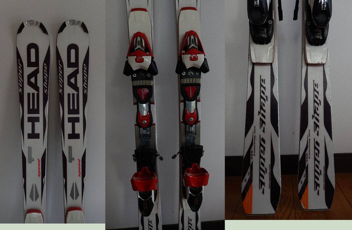 163cm SUPERSHAPE head - メルカリ HEAD E-MAGNUM スーパーシェイプ 