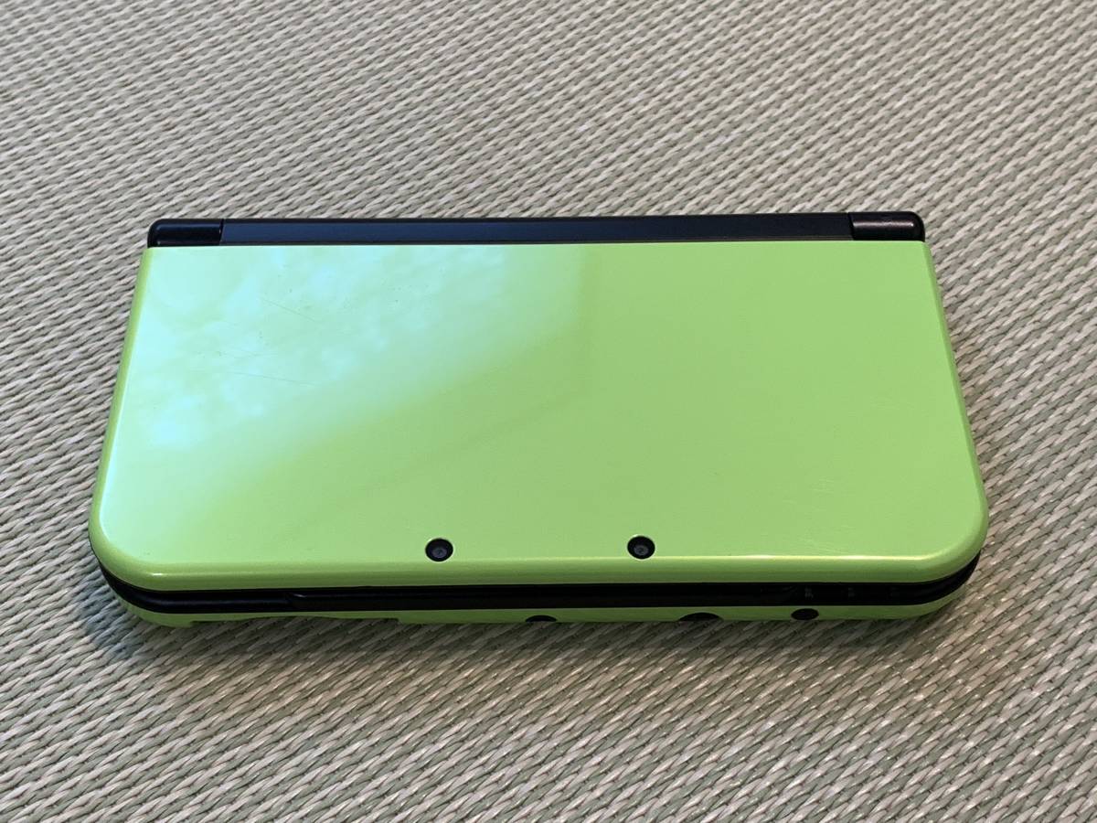 HOT，新作 Newニンテンドー3DSLL ライム&times;ブラック(ニンテンドー3DS LL本体)｜売買されたオークション情報、yahooの商品情報をアーカイブ公開 - オークファン ニンテンドー3DS LL本体