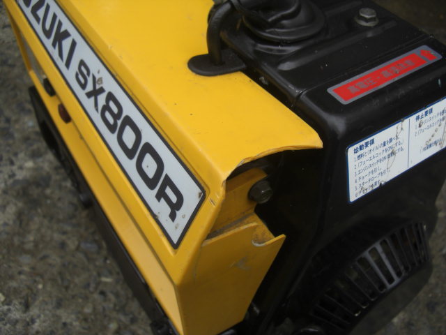 SUZUKI スズキ 携帯発電機 SX800R 中古 エンジン発電機 SUZUKI スズキ