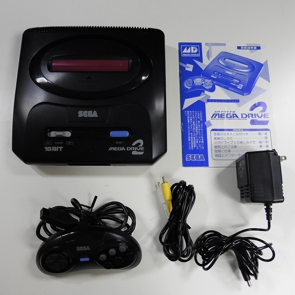 SEGA MEGA DRIVE 2 Console Japanese NTSC-J tested Original box g