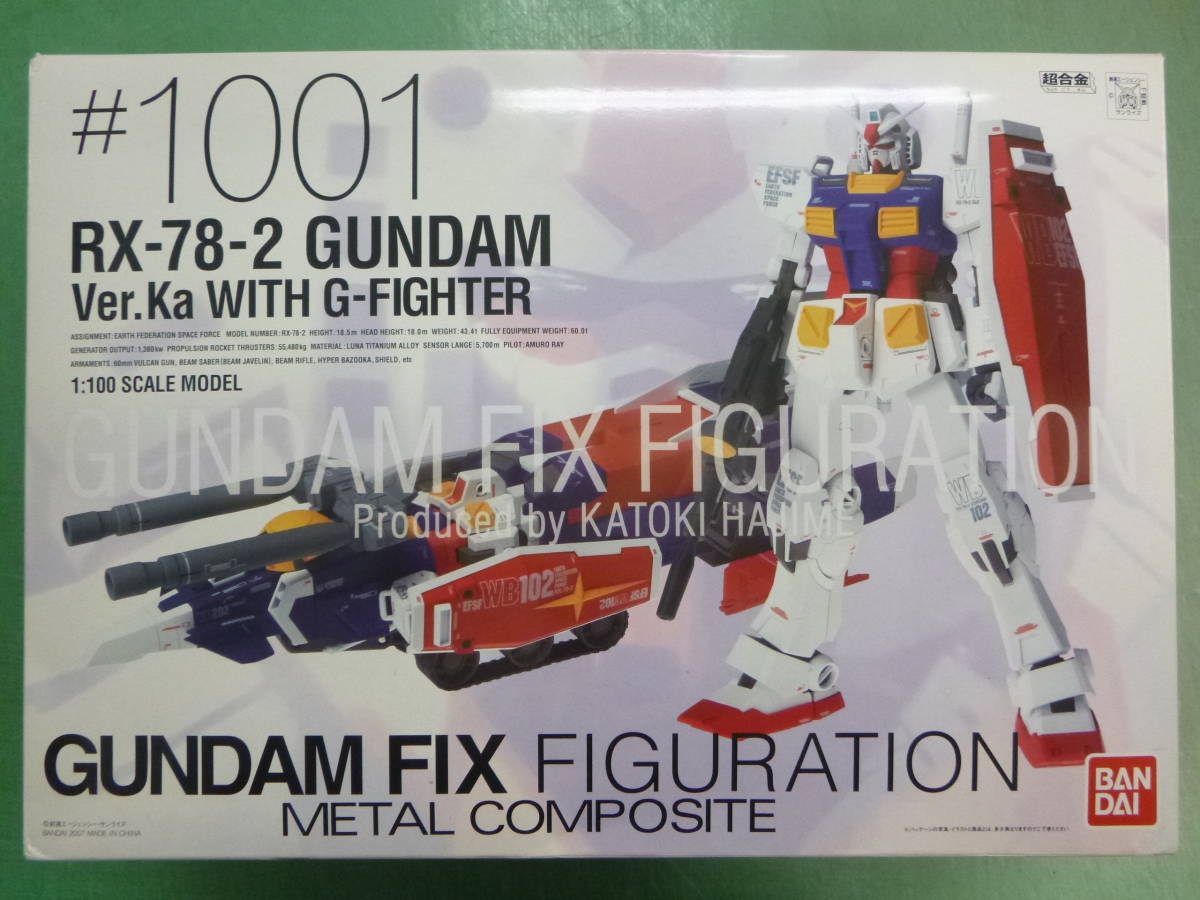 □□GUNDAM FIX FIGURATION #1001 RX-78-2 ガンダム Ver.Ka WITH G 