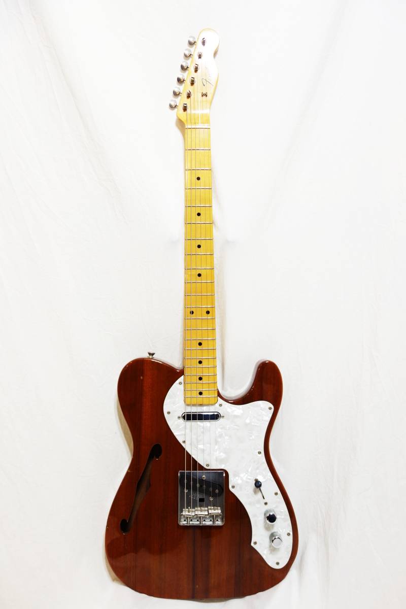 ギター Fender Japan TN70 MAHO ☆レア！Fender Japan Thinline 「TN70-75」 MAHO Aシリアル 80年代 I-1822
