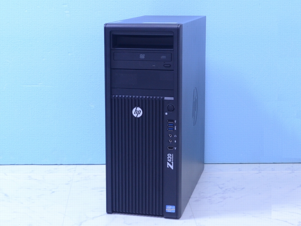  HP Z420 水冷後期型 Xeon E5-1620v2/3.7GHz 16GB SAS300GB/RAID DVD QuadroK2000 Win10/Win7 DtoD 管理P30(HP)｜売買されたオークション情報、yahooの商品情報をアーカイブ公開 - オークファン HP