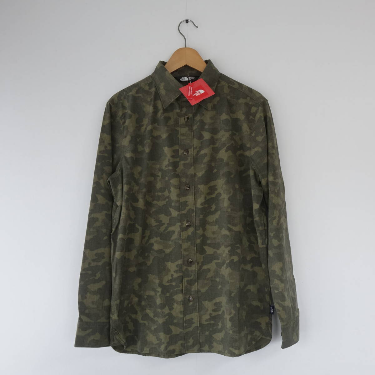 本物保証，大人気 The North Face ノースフェイス アメリカ買付け /長袖迷彩シャツ/トップス/ロングスリーブ/ストリート/ メンズ サイズM(長袖シャツ)｜売買されたオークション情報、yahooの商品情報をアーカイブ 男性用