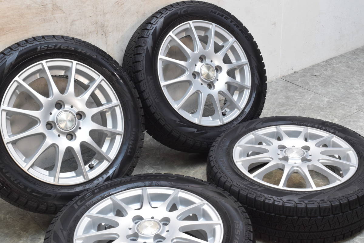 PCD100 +45 4.5J 14in 14インチ TIRADO ETA ラ・ストラーダ 中古 