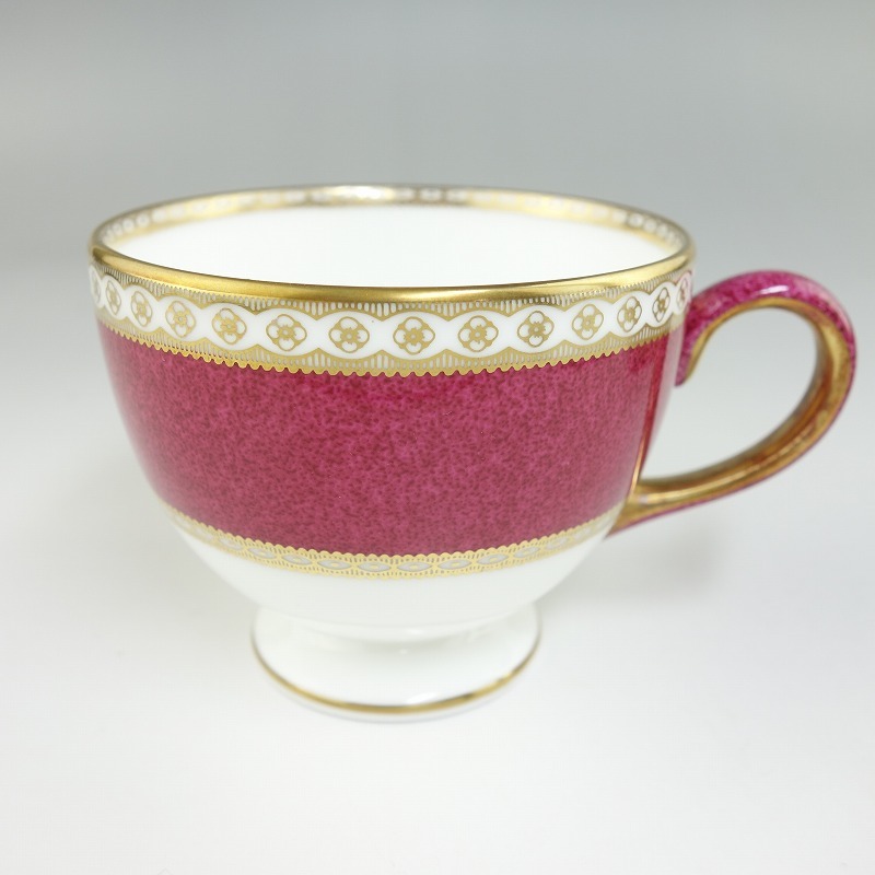 超稀少 フランス Limoges 1900年中期 花図金彩 ゴールド カップ