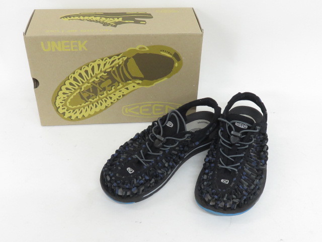 076-156-LO□KEEN&frasl;キーン UNEEK ユニーク サンダル&frasl;27.5cm&frasl;箱有 ※中古