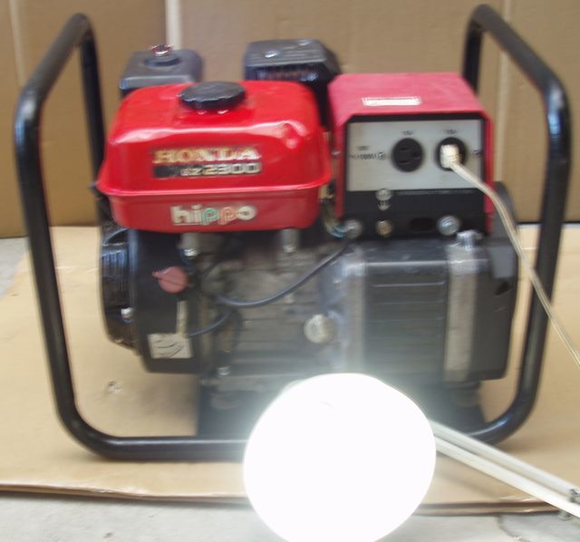 HONDA EZ 2300 hippo 発電機 動作未確認 No.1074 キャンプ、アウトドア