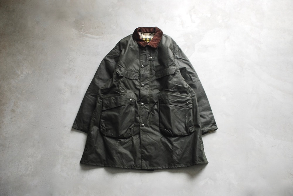 Kaptain Sunshine × Barbour Stand Collar Traveller Coat キャプテン