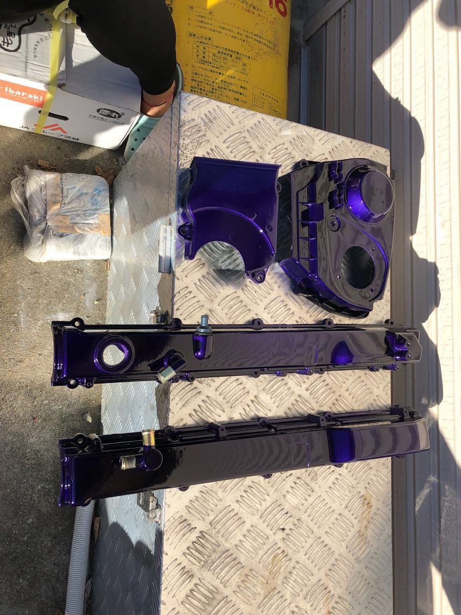rb25 タペットカバー キャンデーパープル 塗装後未使用 | RB26 の
