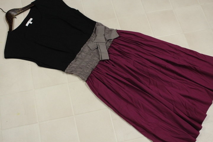 【新作入荷，爆買い】 DLGA945 落札3回 サービス ポールカ/Paule ka レディース/切り替え/ワンピース/ストレッチ入り/ウエストゴム入り/(Sサイズ)｜売買されたオークション情報、yahooの商品情報をアーカイブ公開 - オー Sサイズ