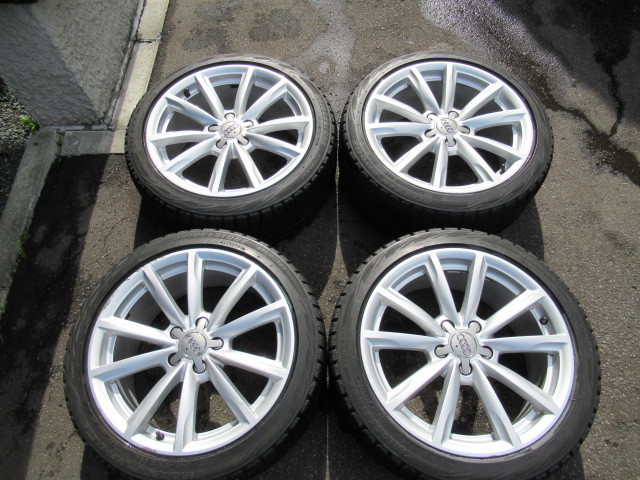 DUNLOP WINTER MAXX WM01 245/45R18】スタッドレス【audi A6 純正 