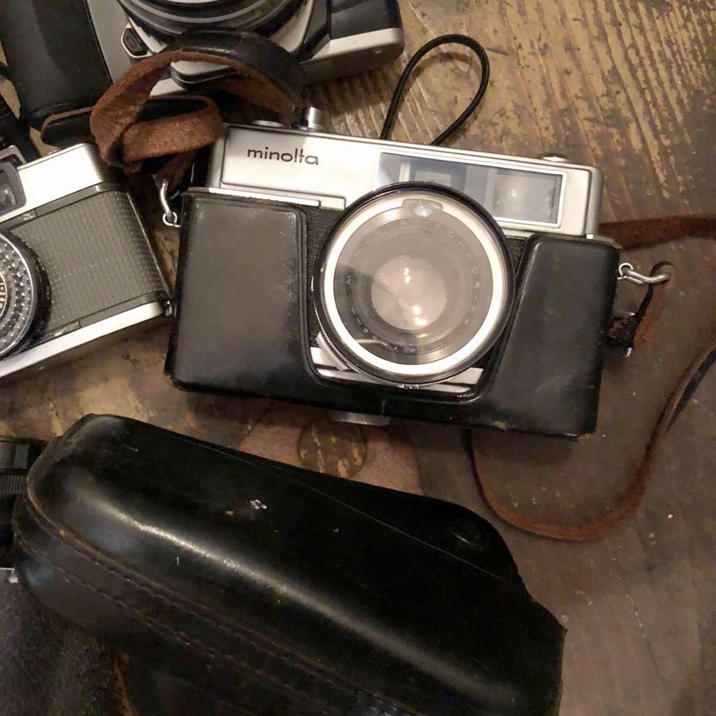 カメラ NIKON minolta PENTAX OLYMPAS-PEN 双眼鏡 11セット まとめて ジャンク Olympus Pen Lens OLYMPUS 中古(オリンパス) PEN-F。｜記憶カメラ