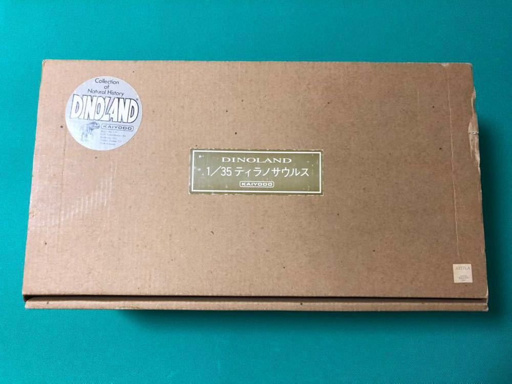 【激安大特価，セール】 ティラノサウルス フィギュア 海洋堂 DINOLAND ダイノランド ジュラシックパーク レア 1/35(生き物)｜売買されたオークション情報、yahooの商品情報をアーカイブ公開 - オークファン 生き物