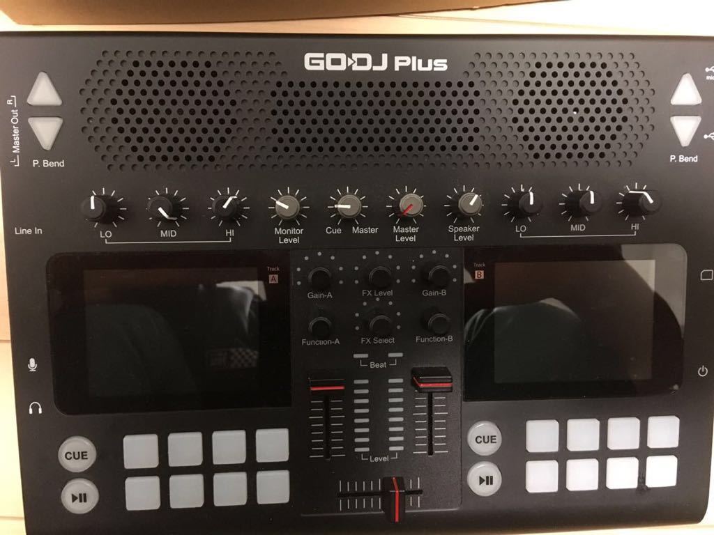 GODJ Plus シルバー DJミキサー GODJ Godj plus dj 美品 数回 GODJ Plus シルバー DJミキサー GODJ Godj plus dj 美品 数回