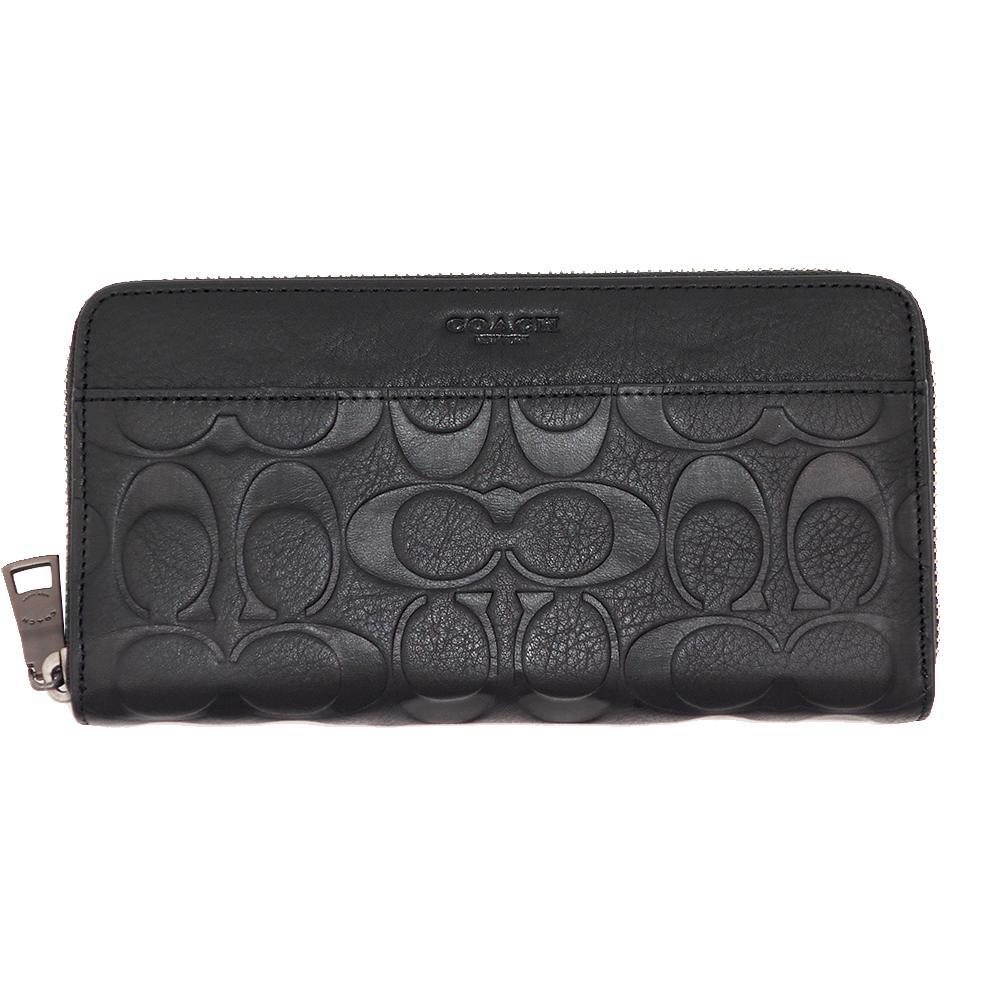 コーチ COACH 長財布 F74999 ブラック メンズ アウトレット