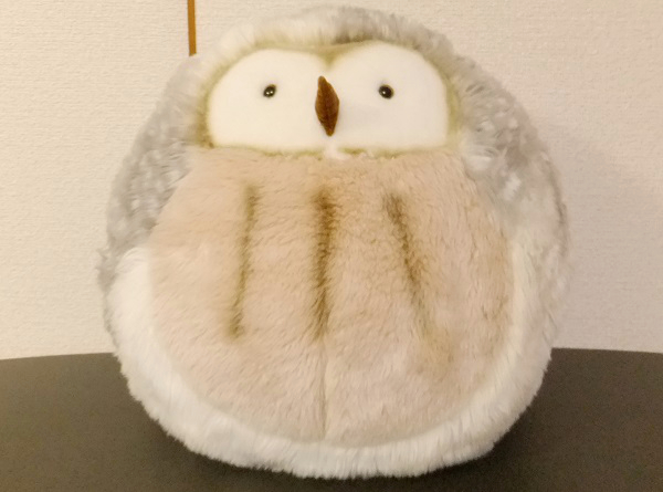 モンスイユ ルイーズ ぬいぐるみ MON SEUIL フクロウ ふくろう LL