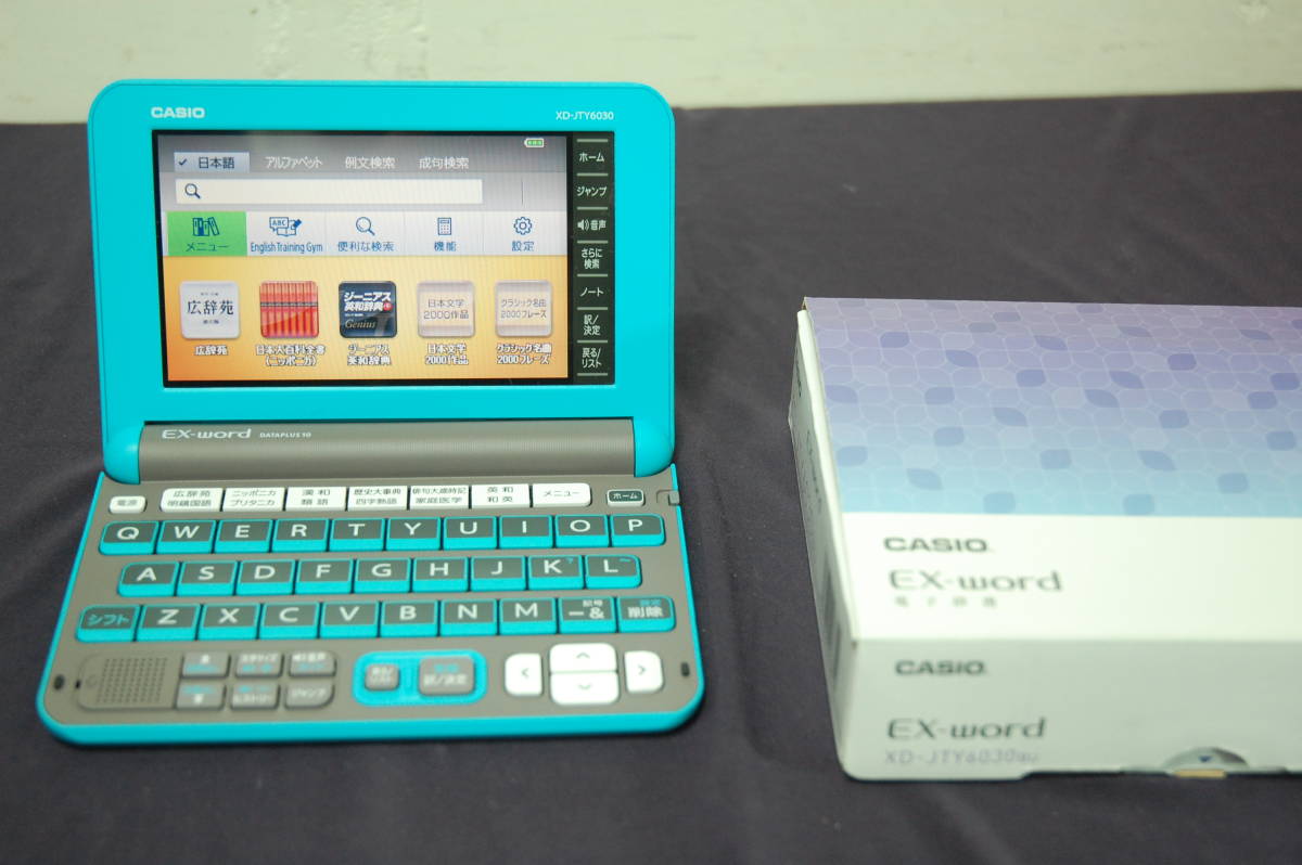 美品 CASIO カシオ EX-Word エクスワード DATAPLUS10 XD-JTY6030 電子辞書
