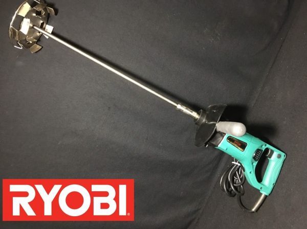 未使用品　展示品　 RYOBI 　リョービ　 PMT-1362　パワーミキサ　 かくはん機　２スピード　電動工具　50/60Hz 即日配送　激安スタート