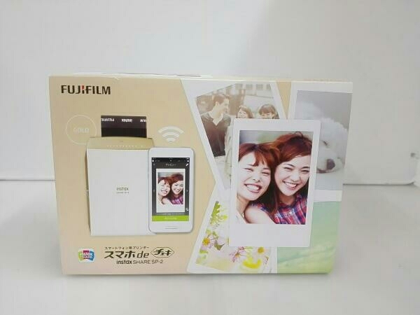 instax SHARE スマホdeチェキ SP-2 ゴールド スマホdeチェキ instax