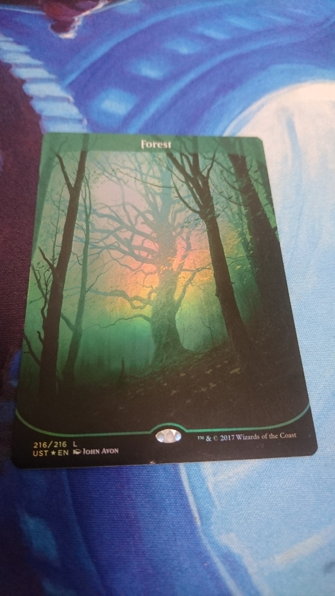 mtg 森 unstable アンステーブル foil Magic: The Gathering ゲーム