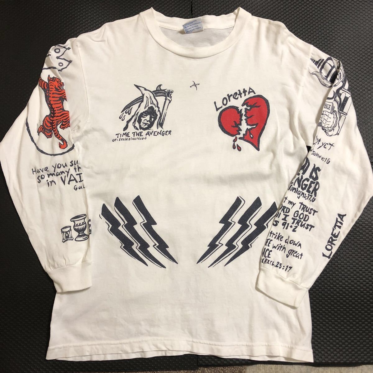 ケープフィアー FEAR 90s CAPE ヴィンテージ TATTOO 公式 ロンT 90
