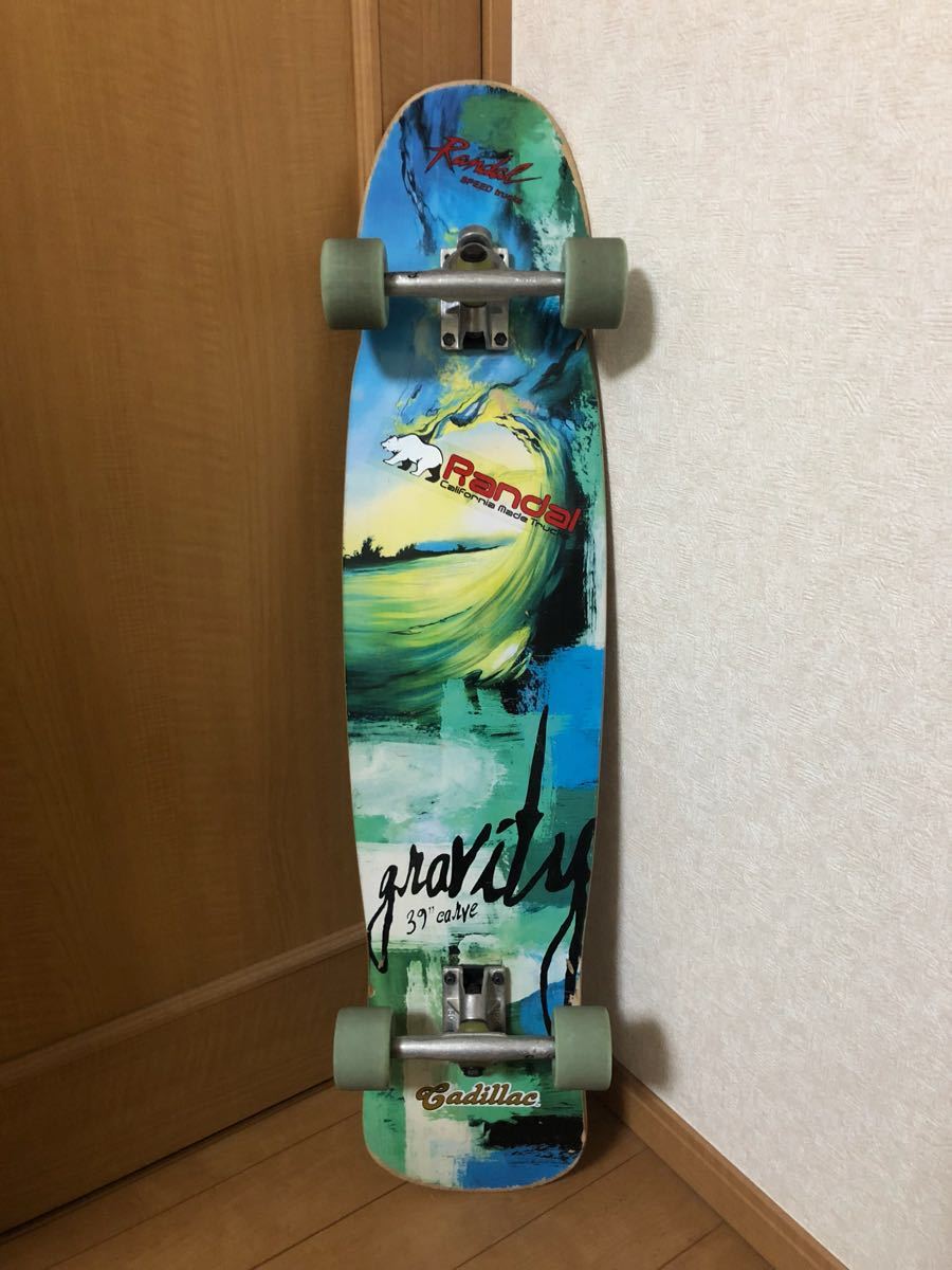 ストリート系スポーツ Gravity ロングボード ブルー