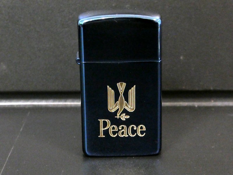 Peace ピース ジッポー ライター ジッポ ブルーチタン ZIPPO 公式通販