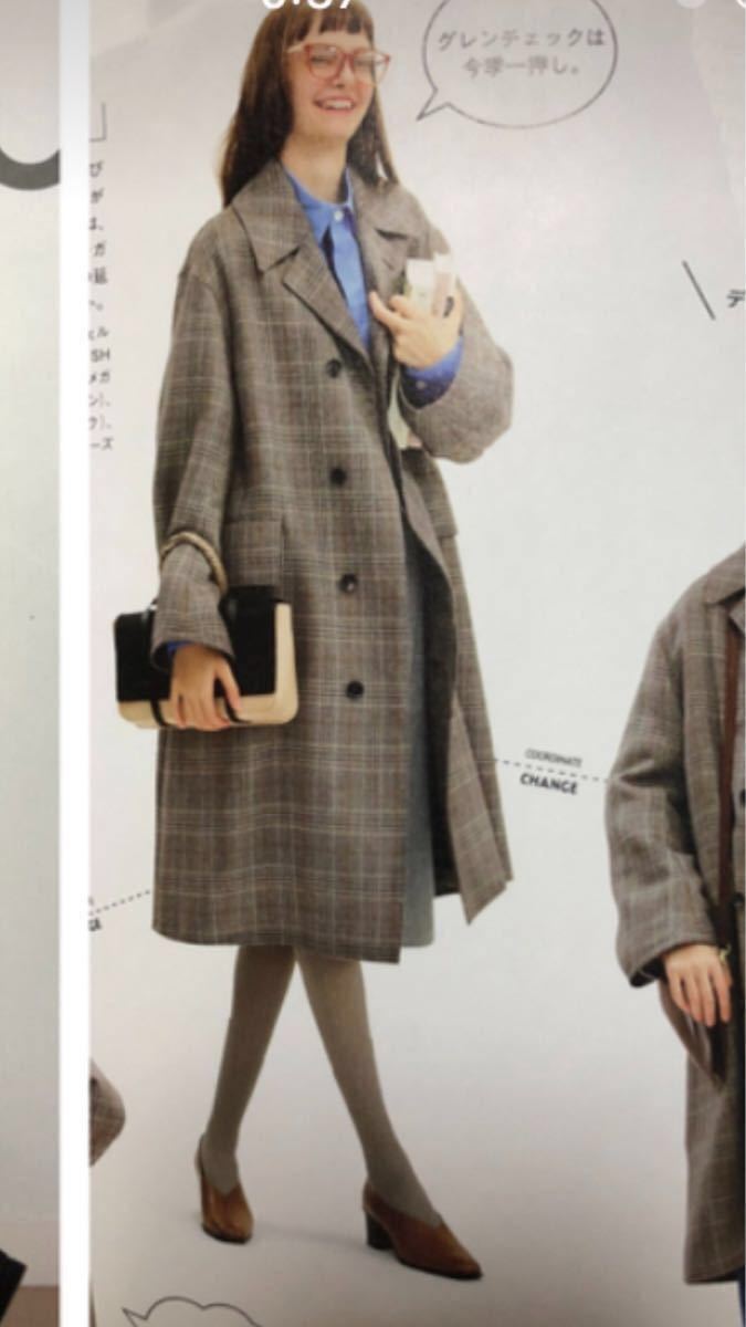 オーラリー AURALEE 17AW グレンチェックコート - 2017AW メルカリ by