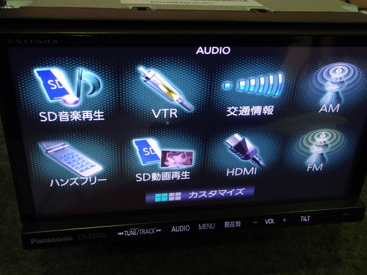 CN-R330D Panasonic パナソニック ストラーダ メモリーナビ カーナビ