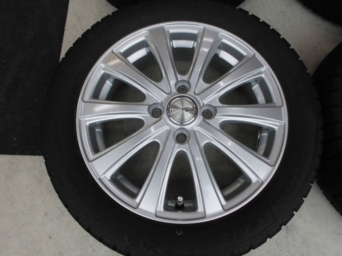 販壳・価格比較 SIBILLA 15インチ 4.5J +45 100/4H 165/60R15 4本 
