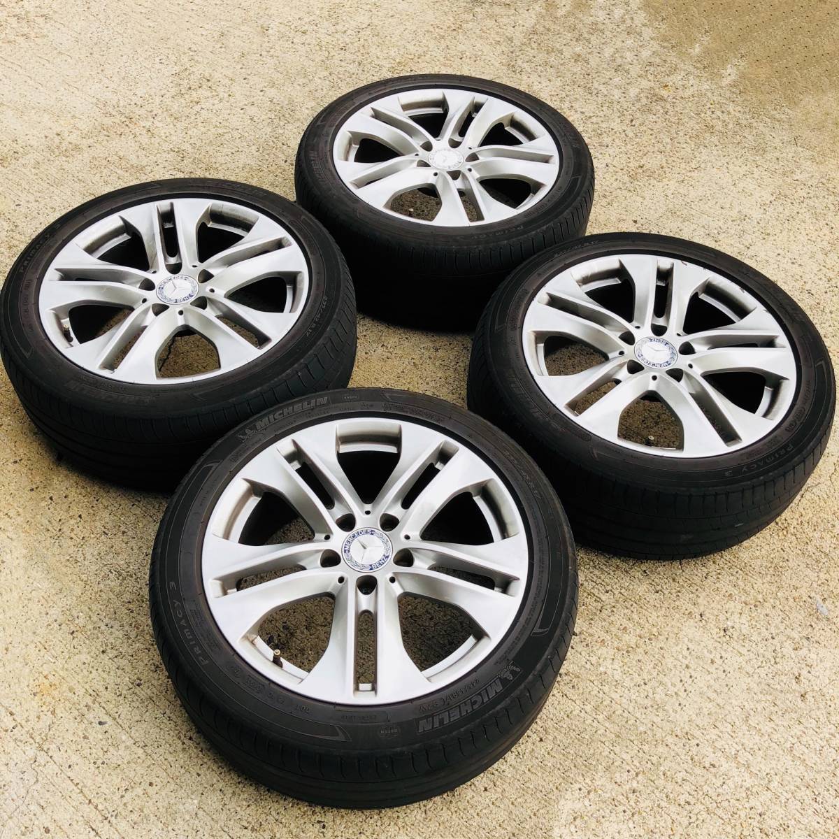 メルセデスベンツ W207 Eクラス 純正 ホイール タイヤ 4本 235/45R17 