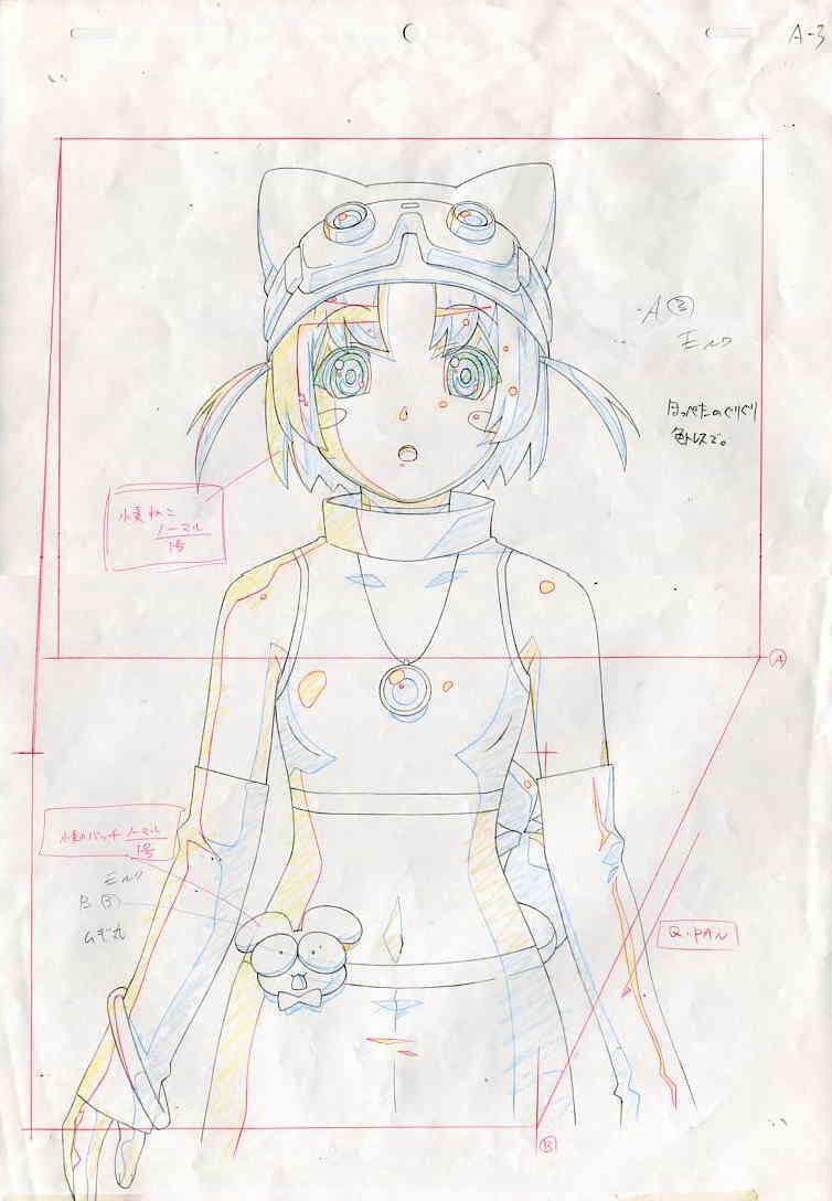 ナースウィッチ　小麦ちゃんマジカルて （２）　原画・動画セット　大判