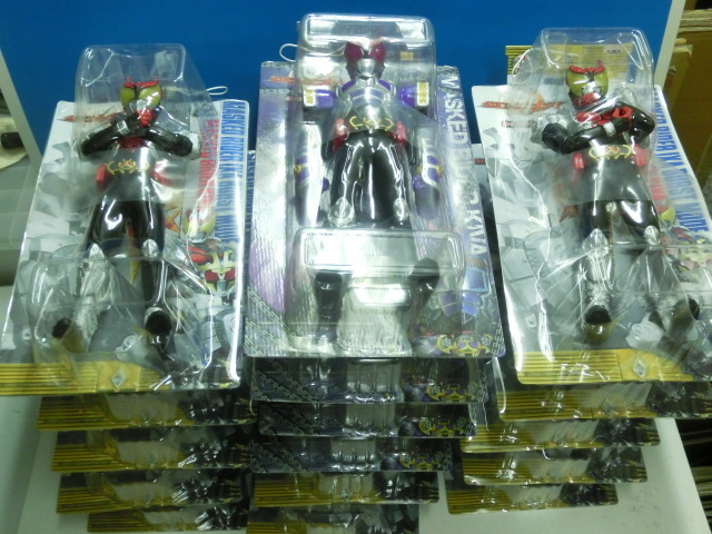 仮面ライダーキバ ビッグサイズソフビフィギュア - 当時物 4体セット 