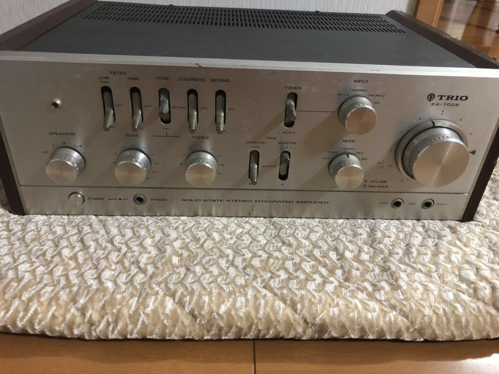 TRIO KA-7006 プリメインアンプ トリオ a 82昭和レトロ⁄TRIOトリオ KA