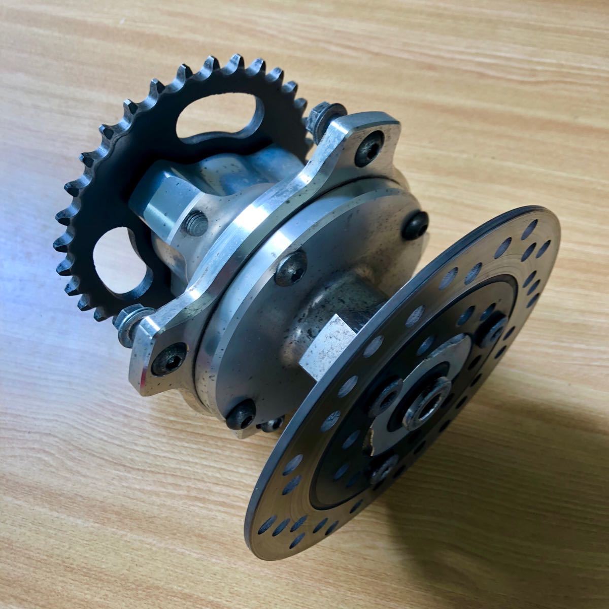 エイプ100 Gクラフト製 リヤハブSET リヤディスク化 エイプ 50 NSR APE