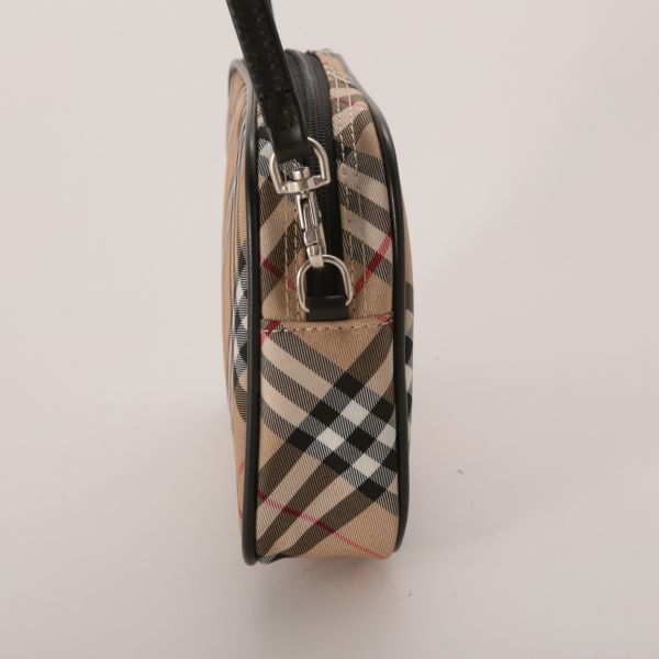 ☆極美品ノバチェック バーバリーブルーレーベル BURBERRY ミニバッグ