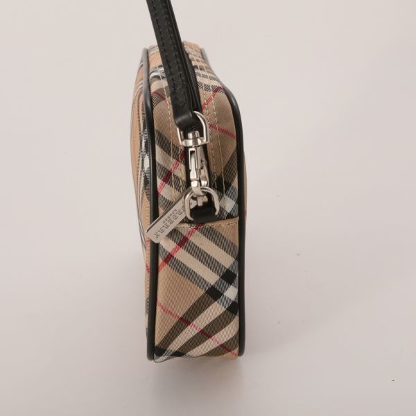 ☆極美品ノバチェック バーバリーブルーレーベル BURBERRY ミニバッグ