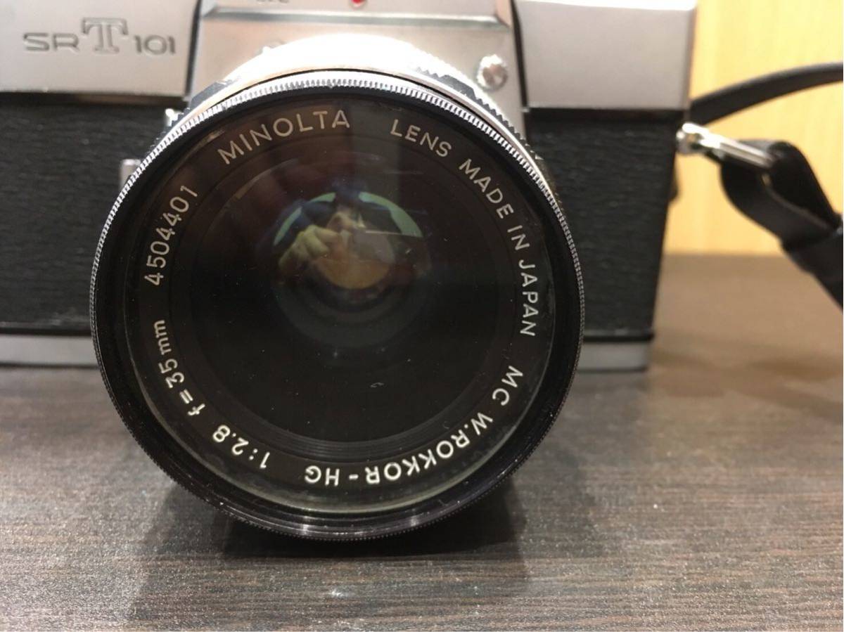 ミノルタ MINOLTA and -T SRT101が到着 - フォト・ディレッタント 