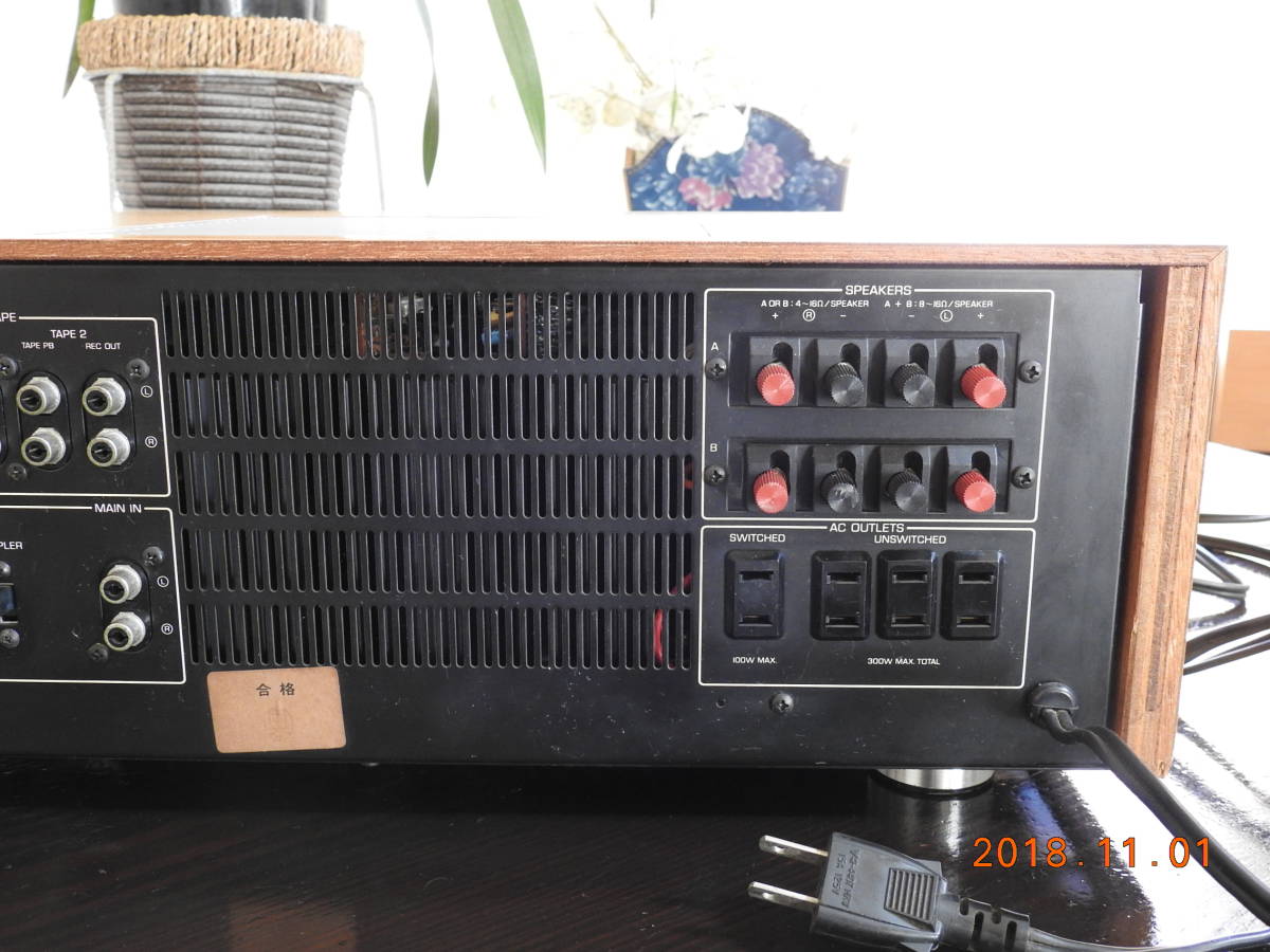 ☆YAMAHA プリメインアンプCA－1000III 動作品 メンテナンス済