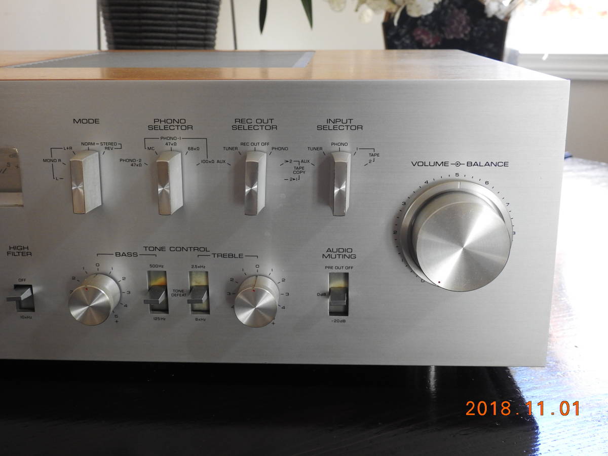 ☆YAMAHA プリメインアンプCA－1000III 動作品 メンテナンス済