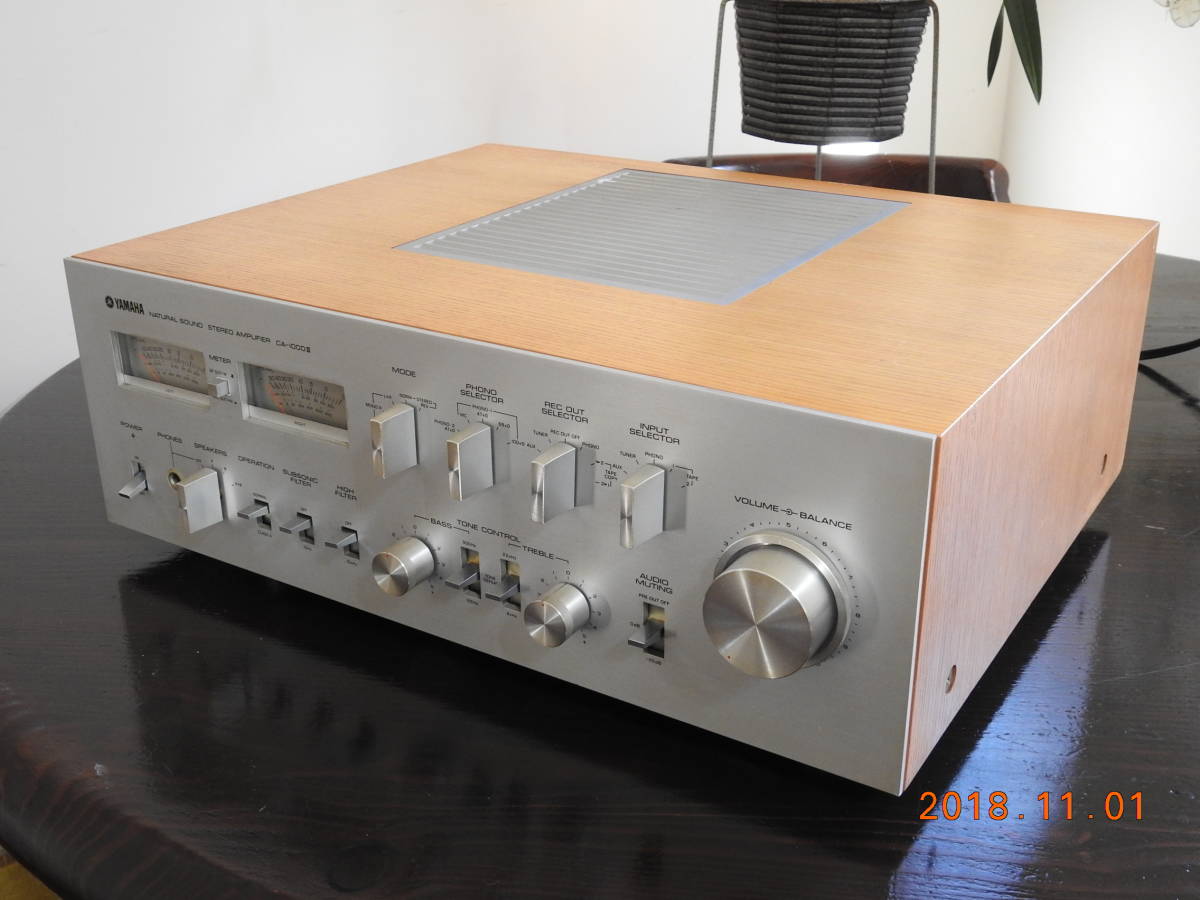 ☆YAMAHA プリメインアンプCA－1000III 動作品 メンテナンス済