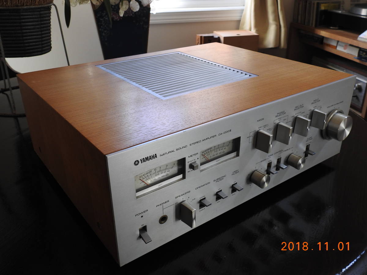 ☆YAMAHA プリメインアンプCA－1000III 動作品 メンテナンス済