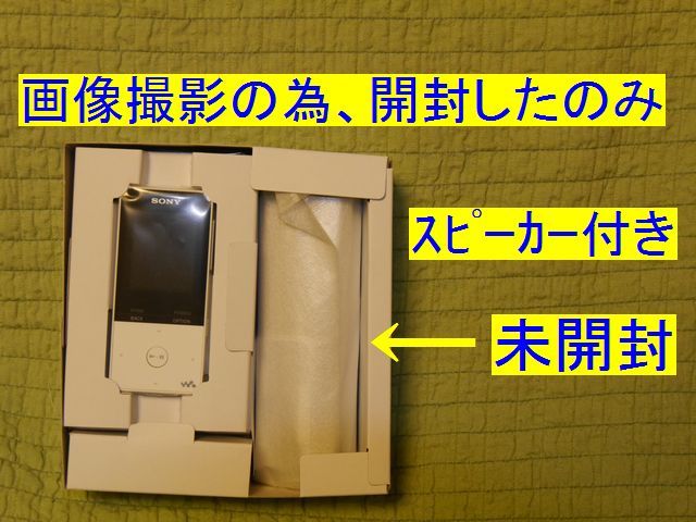 ★ソニーストア3年保証付き10/25購入品　ウォークマン NW-S315K (16GB ノイズキャンセリング機能対応イヤホン・スピーカー付) 