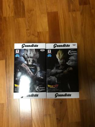 ドラゴンボール フィギュア grandista 悟空 ベジータ