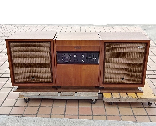 744▽VICTOR/ビクター ステレオ SSL-66D（SEA66D） ラジオOK