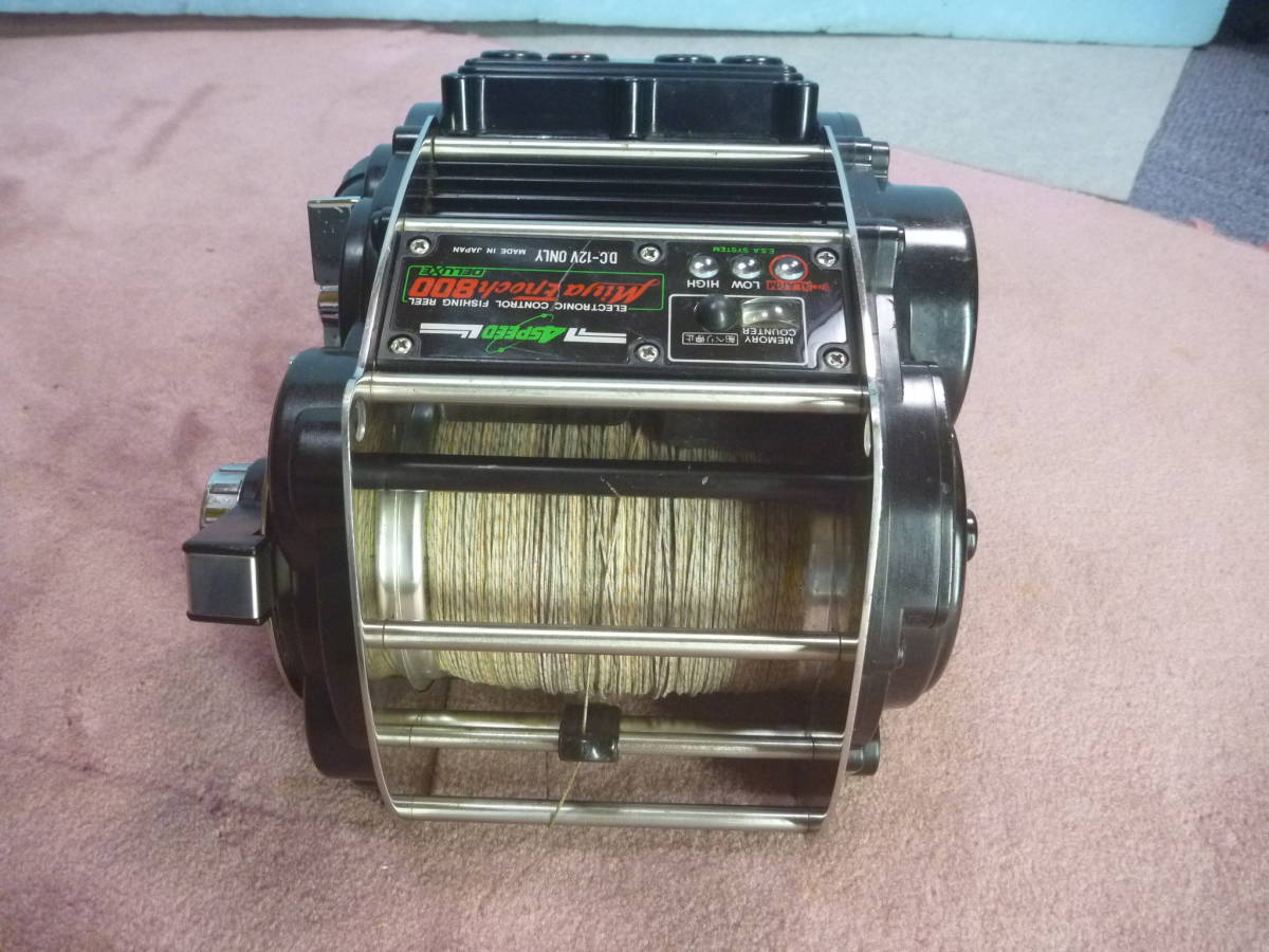 ミヤエポック Miya Epoch SE800 DELUXE 4SPEED 12V 通電動作可 中古