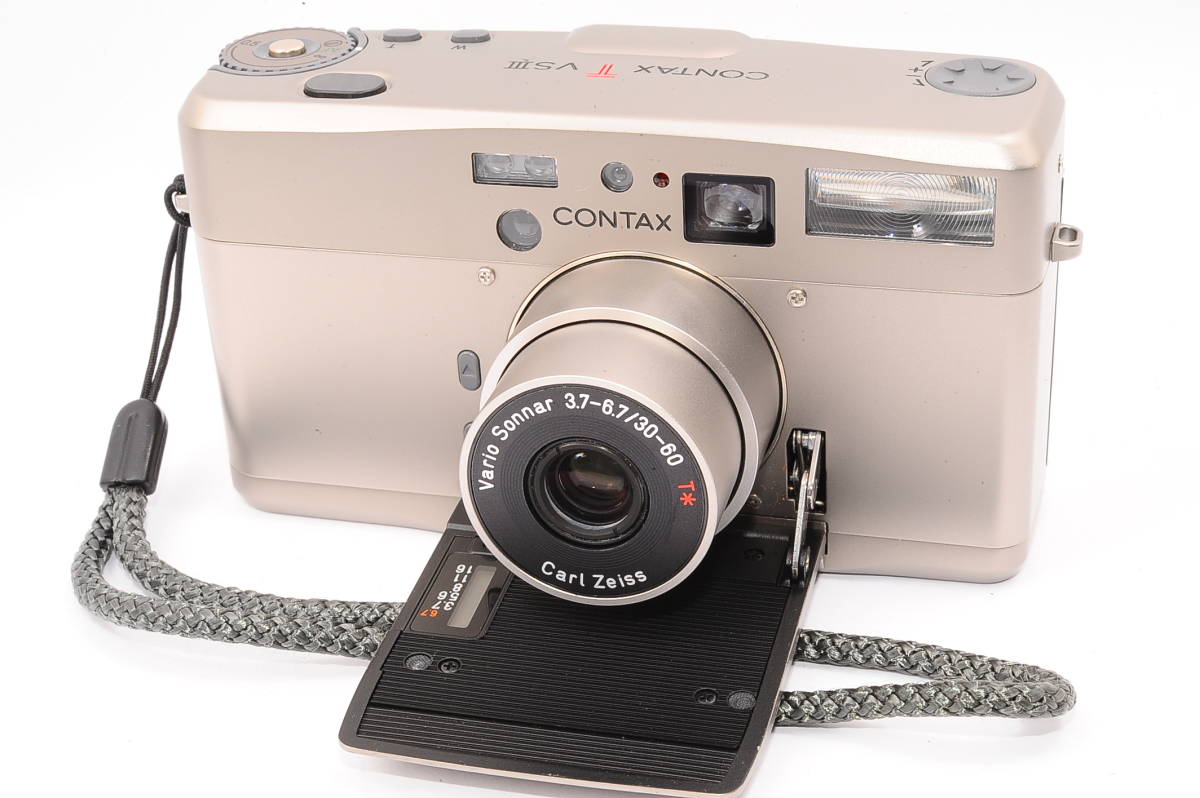 ジャンク】Contax TVS 元箱・ケース付き コンタックス フィルムカメラ